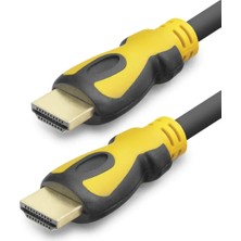 Vice Avm HDMI Kablo 14+1 Od 7.0 mm 12.9 M - Siyah Sarı XY6005104949 Tg-V