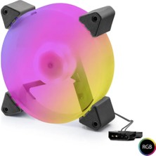 Vice Avm Kasa Fanı 5. Nesil Rgb 12 cm - Siyah ND2664105016 Tg-V
