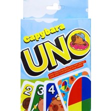 Resimli Uno Capybara Oyun Kartı