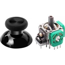 XBOX One Analog Motor Topuz Seti 1+1 One - One S/X - Series S/X Uyumlu Siyah