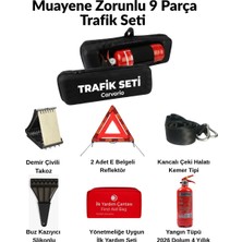 Koby E-Global Trafik ve İlk Yardım Seti Muayene Uyumlu Zorunlu 9 Parça