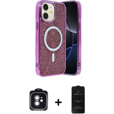 Masa Dostu Ieg™ iPhone 11 Kılıf Eksen Çizgi - Siyah 6d Antistatik Mat Seramik Hayalet Nano Ekran Koruyucu