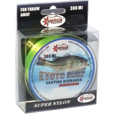 Captain Kyoto Surf 300MT 0,33 mm Monofilament Misina Sarı