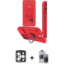 Masa Dostu Ieg™ iPhone 15 Pro Max Kılıf Vadi Form Prime - Siyah Vanessa Magic Hayalet Cam + Gümüş Pvd Me