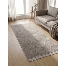 Rovigo Home Şönil,dokuma, Kaymaz Taban Iskandinav  Salon Halısı-Vizon