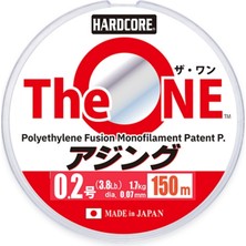 Yozuri Hardcore The One Monofilament Misina GHOST 0.055-150MT-1.1KG