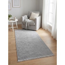 Rovigo Home Şönil, Premium,dokuma, Kaymaz Taban Iskandinav Salon Halısı-Gri