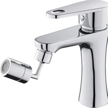 TeknoKapsül 720 Derece Dönebilen 4 Filtreli Tüm Musluk Tipleri Montaj Aparatlı Musluk Başlı