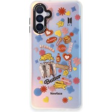 İlkyaz Fashion Samsung Galaxy A04S Kılıf Estoril Desenli Kapak - Estoril - 16
