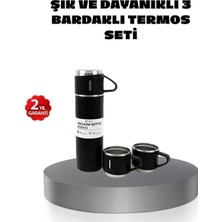 TeknoKapsül 500 ml Paslanmaz Çelik Termos Seti – Sızdırmaz, Vakumlu, Isı Koruma Özellikli, Taşınabilir Termos