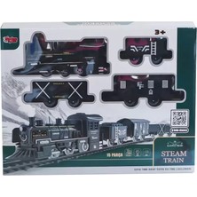 Vera Vtc FF-1603C-4C Sesli ve Işıklı Buharlı Tren Oyun Seti -Vardem Oyuncak 965874