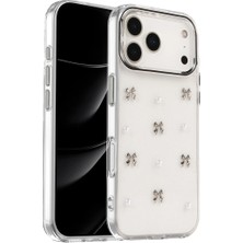 İlkyaz Fashion Apple Iphone 17 Pro Max Fiyonk Desenli Kapak - Desen 8
