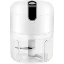 Pileli Store Mini El Rondosu Şarjlı Doğrayıcı Taşınabilir Rondo Blender 250 ml