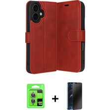 Masa Dostu Ieg™ iPhone 17 Kılıf Siluet Işık Serisi - Siyah 3D Antistatik Hayalet Cam Ekran Koruyucu + Aç