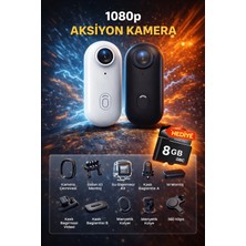 teknokutum Full Hd 1080P Göğüs Kamerası Motosiklet Bisiklet ve Scooter Kullananlar Için-8gb Sd Kart Hediyeli