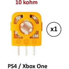 Ps4 Xbox One Mikro Direnç 10K Micro Switch Potans Turuncu 1 Adet