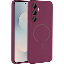 Roketcim Galaxy S26 Plus Kılıf M-Safe Şarj Özellikli Meta Kapak