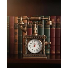 Pileli Store Dekoratif Modern Çalar Saat Kolay Kurulum ve Pratik Kullanım