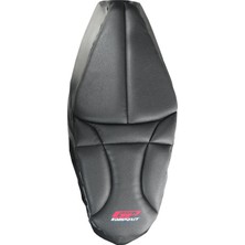Gp Kompozit Honda Sh 125 2024-2025 Uyumlu Motosiklet Konfor Sele Kılıfı Siyah