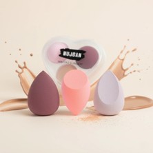 Fun And Market Buğz 3'lü Makyaj Süngeri Seti Kalpli Kutu