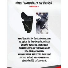 Revertech Vitesli Motosiklet Diz Örtüsü Universal Su ve Rüzgar Geçirmez
