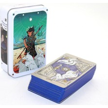 Fun And Market Buğz Metal Kutulu Tarot Kartı White Numen