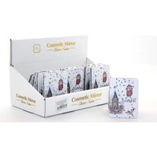 Fun And Market Buğz Taşlı Istanbul Tasarımı El Aynası Ince Model 9