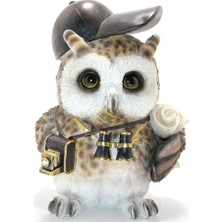 Fun And Market Buğz Steampunk Polyester Baykuş Figürü Model 2