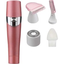 Pileli Store Yüz, Kaş ve Tüm Vücut Epilasyon Aleti3 Başlıklı Epilatör Tüm Cilt Tiplerine Uygun