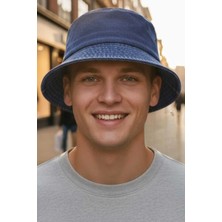 Tezzgelsin Erkek Eskitme Vintage %100 Pamuklu Bucket Kova Şapka