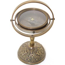 Fun And Market Buğz Pirinç Masa Üstü Pusula Model 3