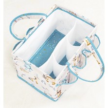 Fun And Market Buğz Baby Kullanımı Kolay Desenli Taşınabilir Bakım Çantası (Yeşil) ( Buğz )