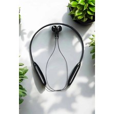 Fun And Market Buğz Kablolu Boyun Askılı Dijital Göstergeli Bluetooth Kulaklığı 60 Saat - Buğz