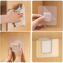 Fun And Market Buğz Yapışkanlı Raf Tutucu Seti 4 Adet