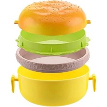 Fun And Market Buğz Hamburger Tasarımlı Beslenme Kabı
