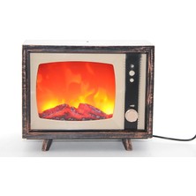 Fun And Market Buğz Tv Tasarımlı Ledli Şömine Lamba