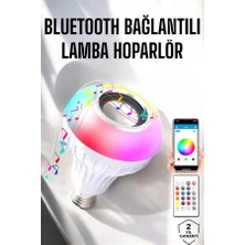 Fun And Market Buğz Lamba LED Hoparlör Dayanıklı ve Uzun Ömürlü Bluetooth Hoparlör - Buğz