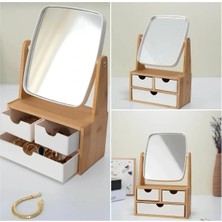 Fun And Market Buğz Ahşap 3 Çekmeceli Ayna