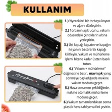 Fun And Market Buğz Gıda Vakum ve Mühürleme Makinesi- Yiyecek Tazeliği Koruma Ev ve Restoran Için ( Buğz )