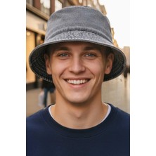 Tezzgelsin Erkek Eskitme Vintage %100 Pamuklu Bucket Kova Şapka
