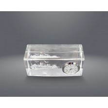 Fun And Market Buğz Istanbul Tasarımlı Kristal Saatli Biblo