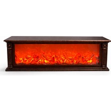 Fun And Market Buğz Dekoratif Kumandalı Renk Değiştirmeli Ledli Şömine Lamba