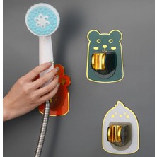 Fun And Market Buğz Yapışkanlı Hayvan Figürlü Hareketli Duş Başlığı Tutucu