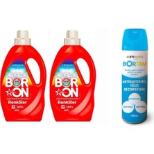 Eti Maden Doğal Mineralli Sıvı Çamaşır Deterjanı Boron Renkliler Için 52 Yıkama+ Bortam Dezenfektan