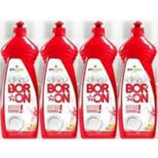 AQUABOR Boron Doğal Bulaşık Deterjanı Elde Yıkama Için 4 Lü