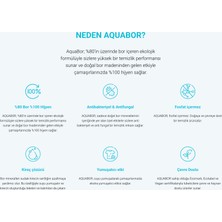 Eti Maden Aquabor Doğal Mineralli Sıvı Renkliler + 4 kg Renkliler + Tablet + Sıvı Beyaz 4 Lü Set