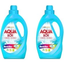 Aquabor Doğal Mineralli Sıvı Renkliler Deterjan Seti