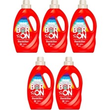 Eti Maden Doğal Mineralli Sıvı Çamaşır Deterjanı Renkliler  Için 5 Adet 130 Yıkama