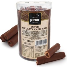 Pınar Kuruyemiş Sütlü Çikolata Kaplı Krep 220 gr
