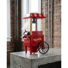 Pileli Store Nostaljik Tasarımlı Yağsız Mısır Patlatma Makinesi